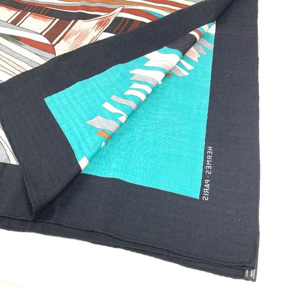 Hermes Scarf Carre Geant 140 Cashmere Black