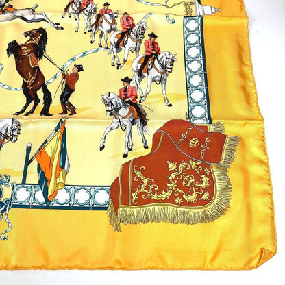 Hermes Scarf Carre 90 Silk Orange