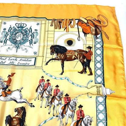 Hermes Scarf Carre 90 Silk Orange