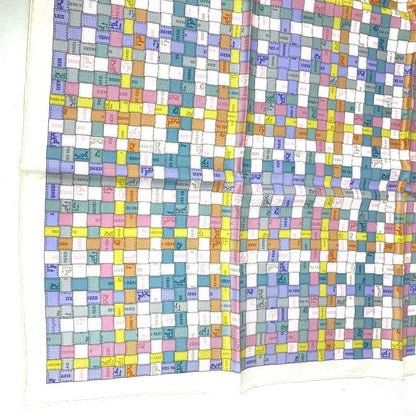 Hermes Scarf Carre 90 Silk Multicolor