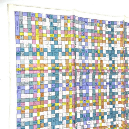 Hermes Scarf Carre 90 Silk Multicolor