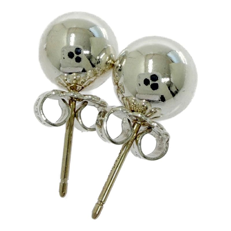 Tiffany & Co Silver Ball Earrings 925 Engraved