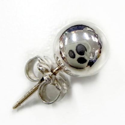 Tiffany & Co Silver Ball Earrings 925 Engraved