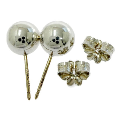 Tiffany & Co Silver Ball Earrings 925 Engraved