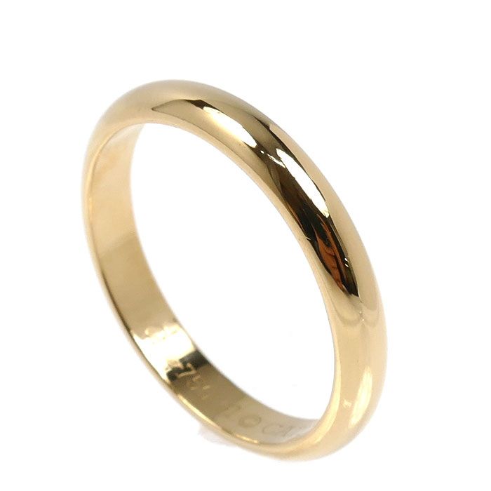 Cartier 18k Yellow Gold Wedding Ring . 61