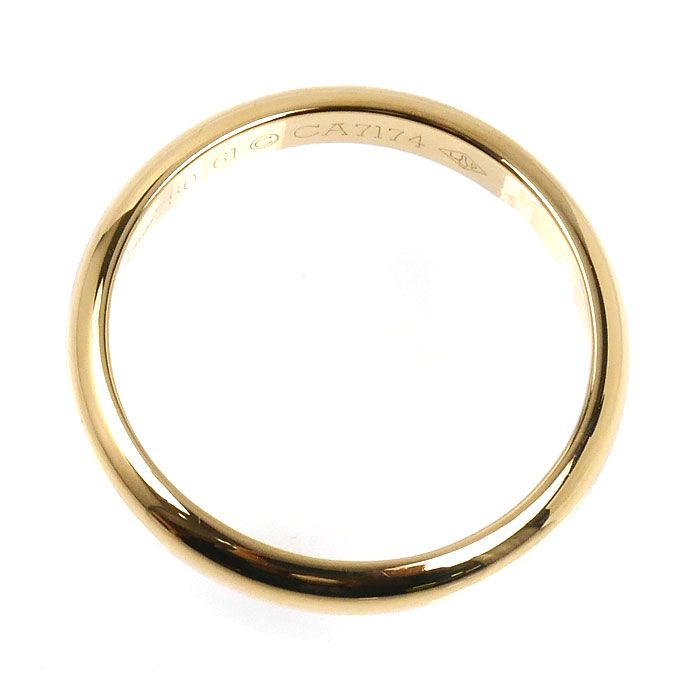 Cartier 18k Yellow Gold Wedding Ring . 61