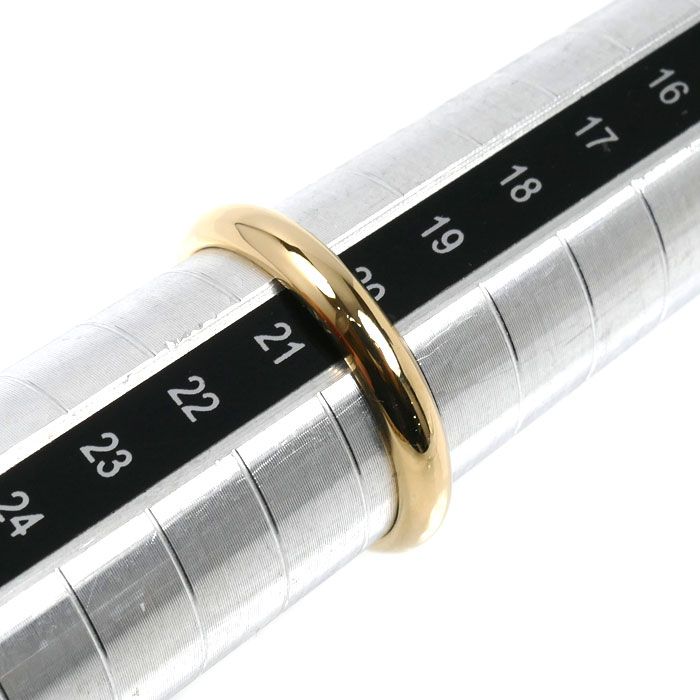 Cartier 18k Yellow Gold Wedding Ring . 61