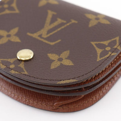 Louis Vuitton Porte-Monnaie Guse Monogram Canvas Brown Coin Case