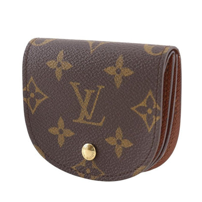 Louis Vuitton Porte-Monnaie Guse Monogram Canvas Brown Coin Case