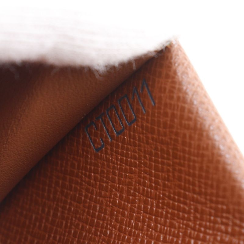 Louis Vuitton Porte-Monnaie Guse Monogram Canvas Brown Coin Case
