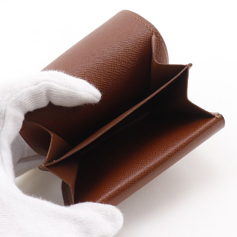 Louis Vuitton Porte-Monnaie Guse Monogram Canvas Brown Coin Case