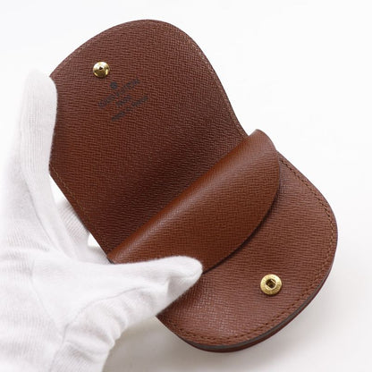 Louis Vuitton Porte-Monnaie Guse Monogram Canvas Brown Coin Case