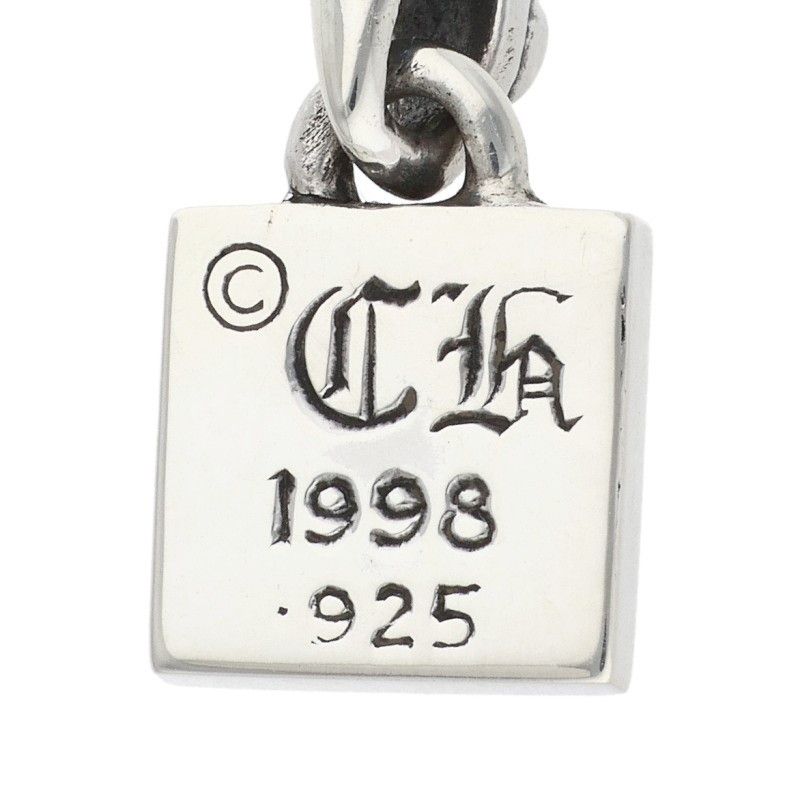 Chrome Hearts Framed Star Charm Silver Necklace Top