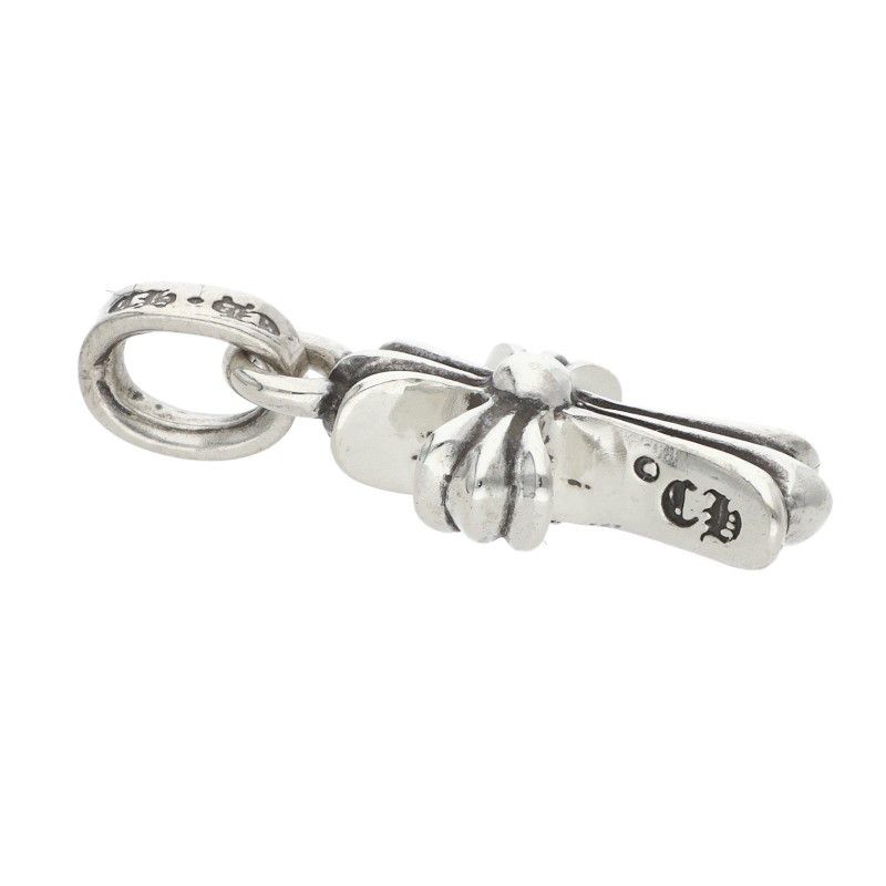 Chrome Hearts Crs Bbyfat Baby Fat Charm Silver Necklace Top