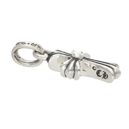 Chrome Hearts Crs Bbyfat Baby Fat Charm Silver Necklace Top