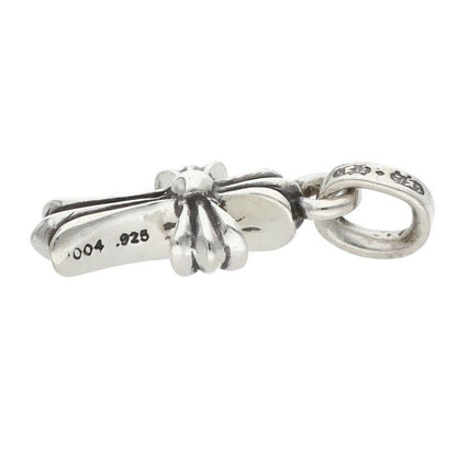 Chrome Hearts Crs Bbyfat Baby Fat Charm Silver Necklace Top