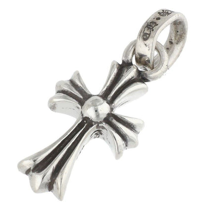 Chrome Hearts Crs Bbyfat Baby Fat Charm Silver Necklace Top