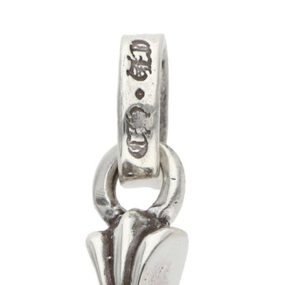 Chrome Hearts Crs Bbyfat Baby Fat Charm Silver Necklace Top