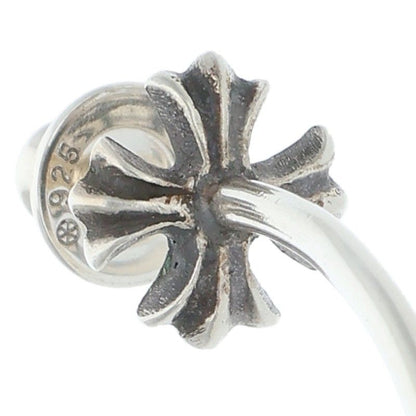 Chrome Hearts Hoop CH Pls CH Plus Silver Earrings
