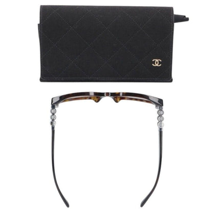 Chanel Side Faux Pearl Oval Eyewear