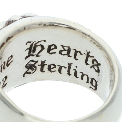 Chrome Hearts Flrl Crs Floral Cross Silver Ring