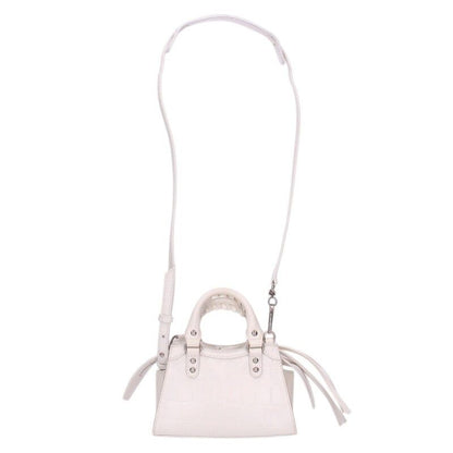 Balenciaga Neo Classic City Nano Embossed Leather Shoulder Bag