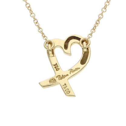 Tiffany & Co Loving Heart 18k Yellow Goldnecklace Necklace