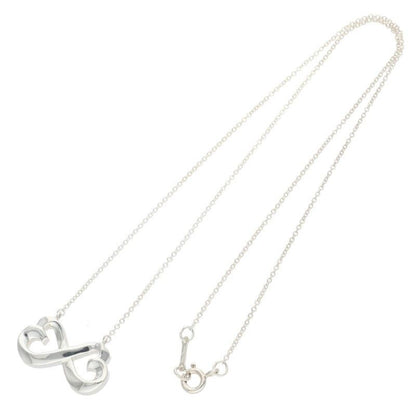Tiffany & Co Double Loving Silver Necklace