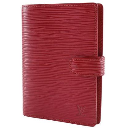 Louis Vuitton Agenda PM Epi Leather Castilian Red Notebook Cover