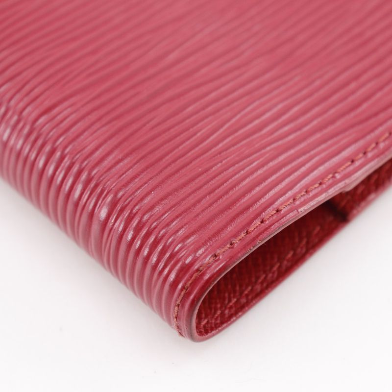 Louis Vuitton Agenda PM Epi Leather Castilian Red Notebook Cover