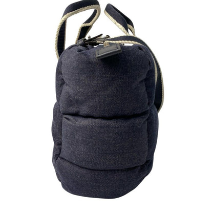 Moncler Mini Color Dog 2-Way Shoulder Bag Denim Down
