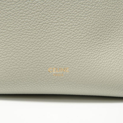 Celine Shoulder Bag Sangles Bucket Leather