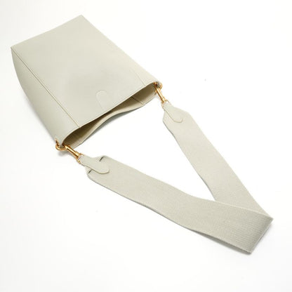 Celine Shoulder Bag Sangles Bucket Leather
