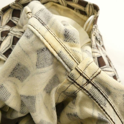 Louis Vuitton Pants 38 S Cotton and All Over Pattern Straight 3/4 Length