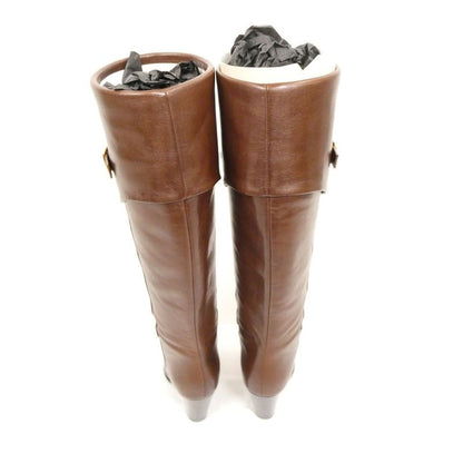 Celine Riding Boot with Triomphe Long Boots 37 Mug