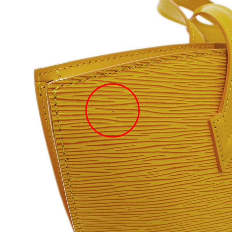 Louis Vuitton Epi Tote Saint Jacques PM Tassili Yellow Fashionable