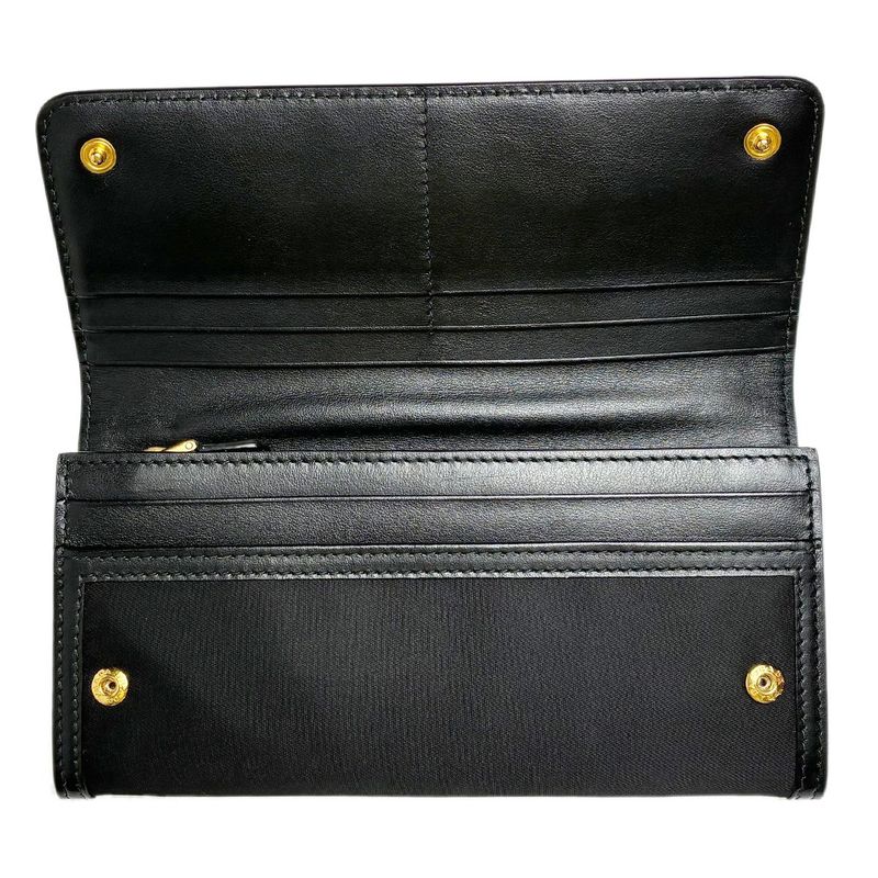 Prada Tessuto Triangle Wallet with Pass Case