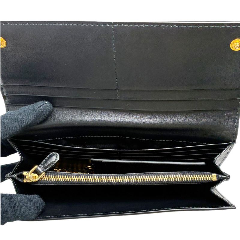 Prada Tessuto Triangle Wallet with Pass Case