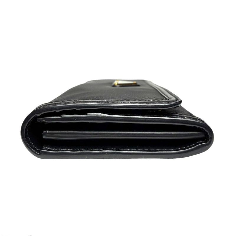 Prada Tessuto Triangle Wallet with Pass Case