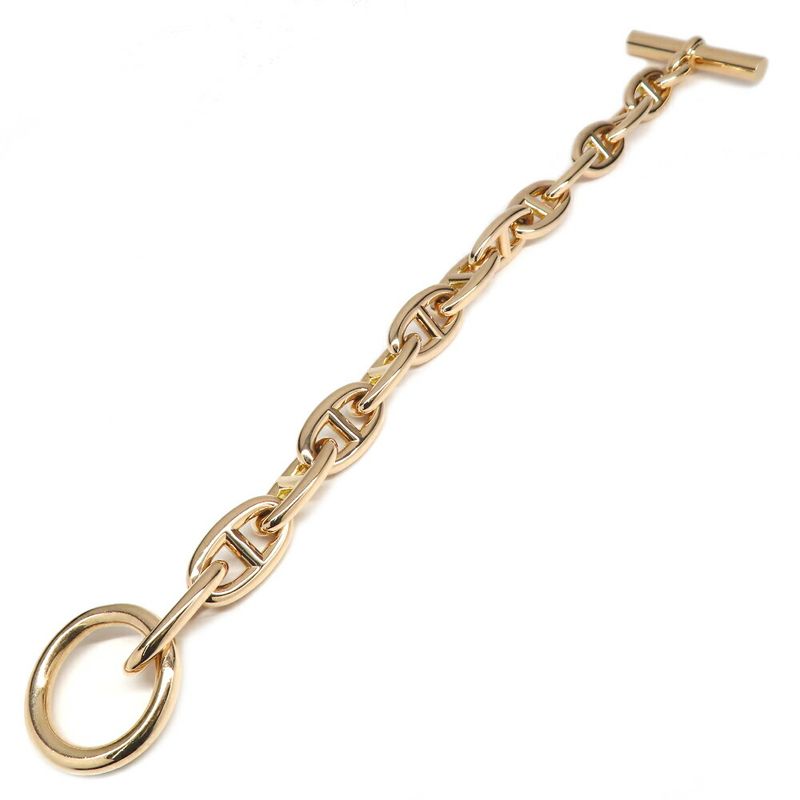 Hermes Bracelet Chaine D'ancre GM 13 Pieces PG Pink Gold Rose