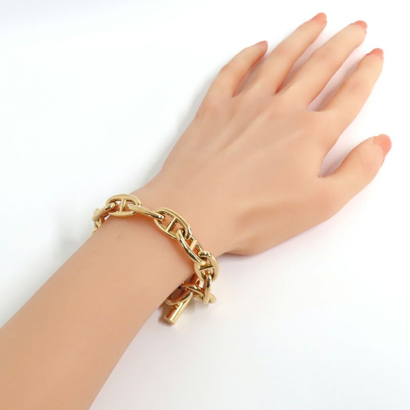 Hermes Bracelet Chaine D'ancre GM 13 Pieces PG Pink Gold Rose