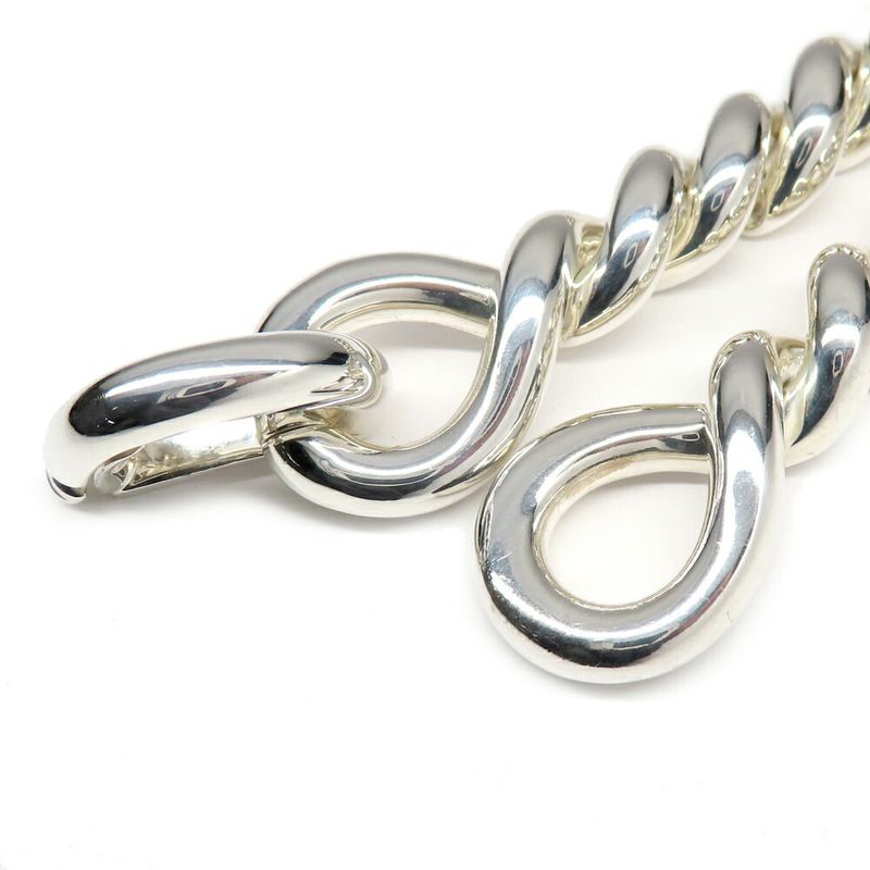 Hermes Necklace Torsade MM Silver