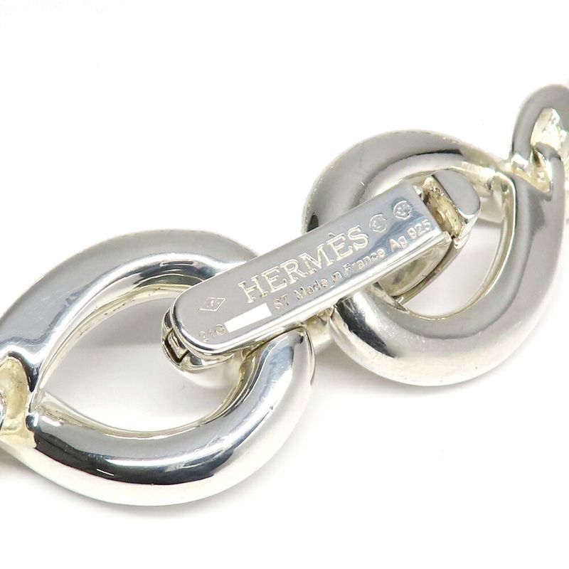 Hermes Necklace Torsade MM Silver