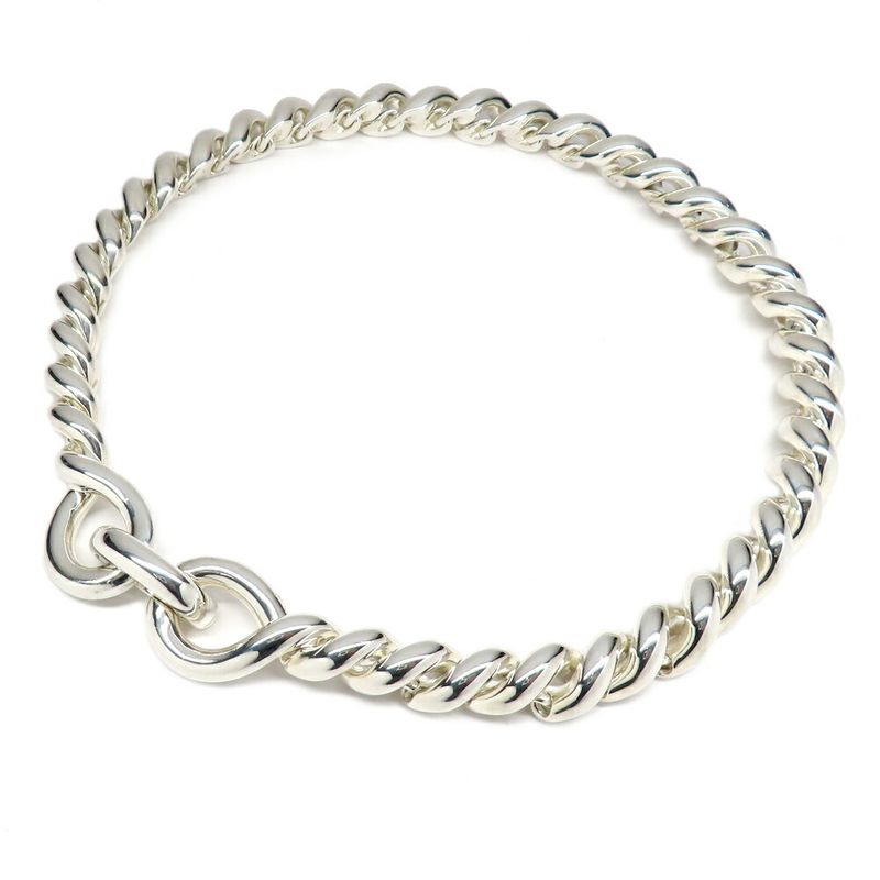 Hermes Necklace Torsade MM Silver