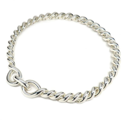 Hermes Necklace Torsade MM Silver