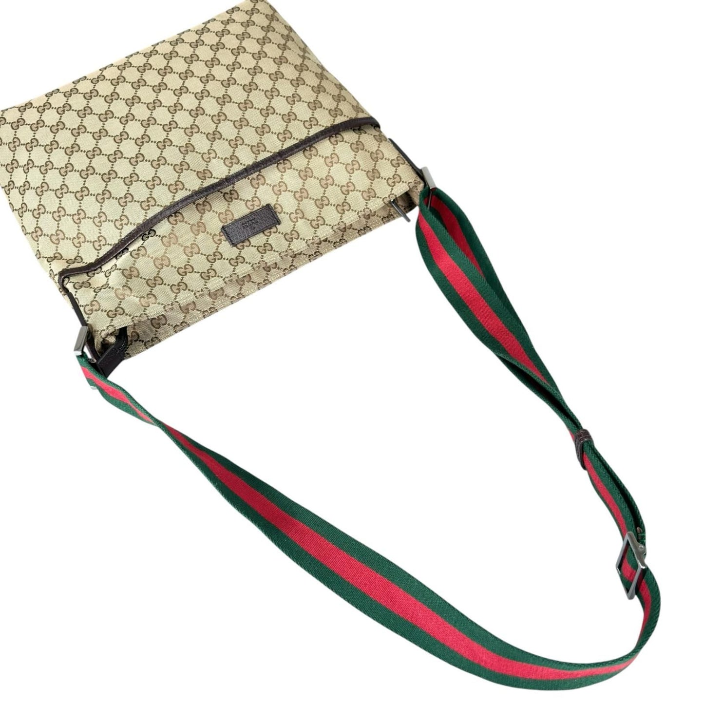 Gucci Sherry Line Tote Bag GG Canvas Beige — view 5