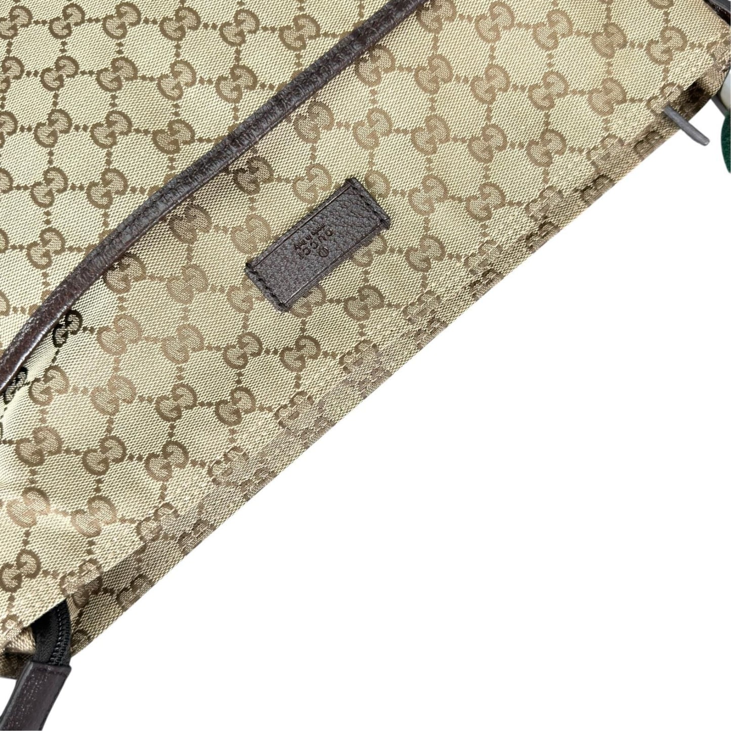 Gucci Sherry Line Tote Bag GG Canvas Beige — view 6