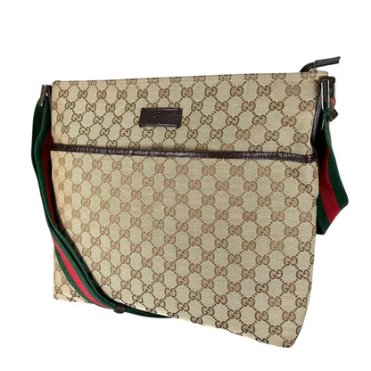 Gucci Sherry Line Tote Bag GG Canvas Beige — view 2