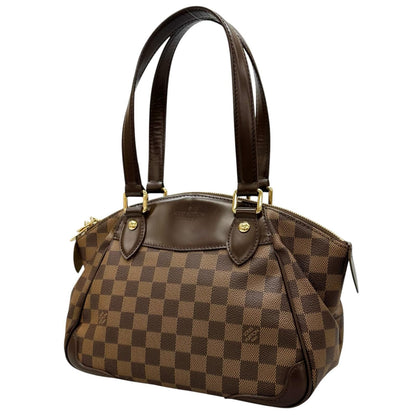 Louis Vuitton Verona PM Handbag Damier Canvas Brown — view 2