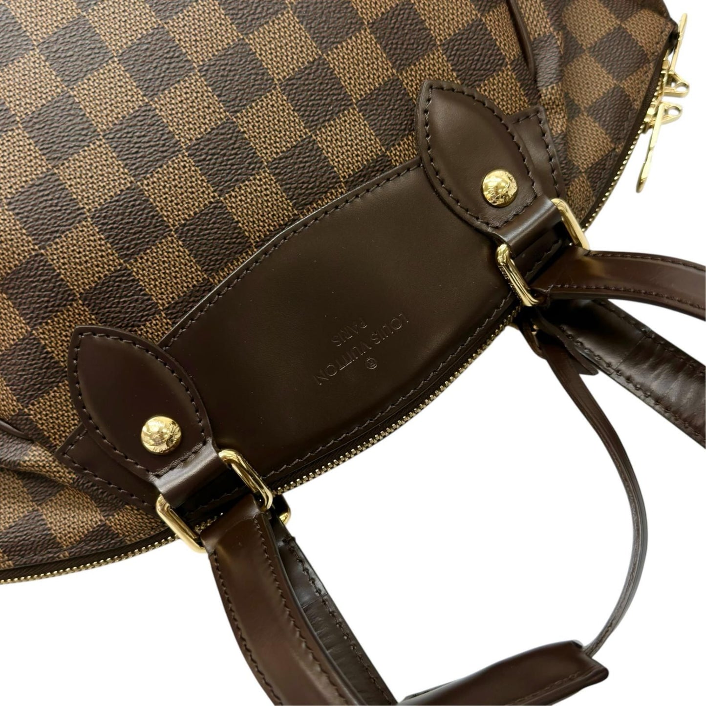 Louis Vuitton Verona PM Handbag Damier Canvas Brown — view 6